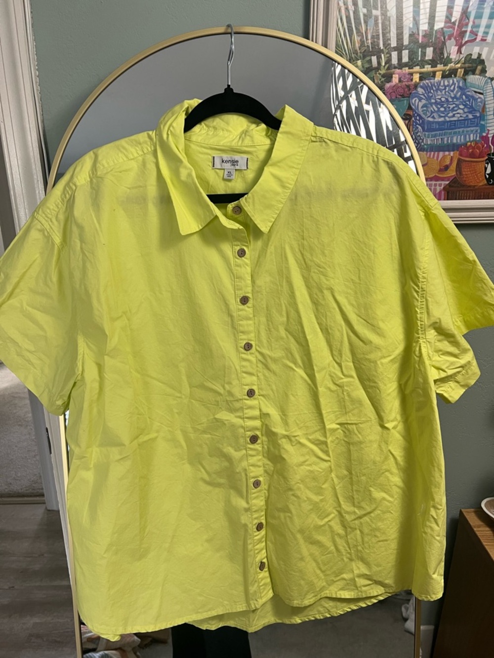 Kenzie short sleeve button down